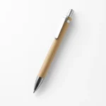 boligrafo madera bambu personalizado punta metalica