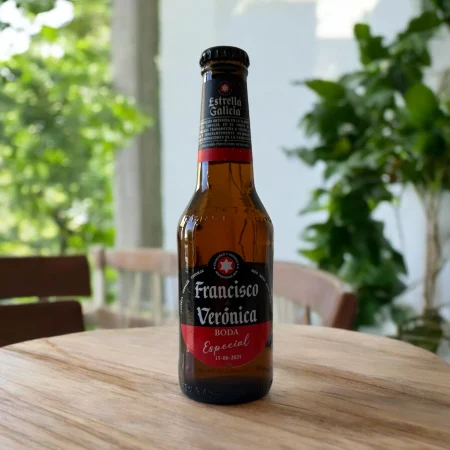pegatina estrella galicia personalizada