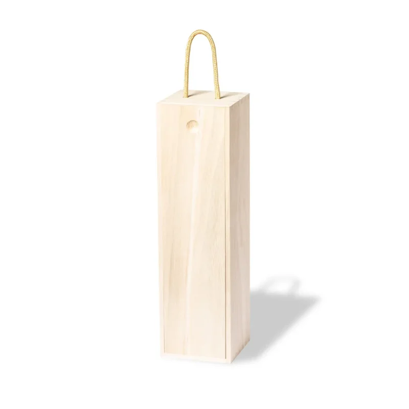 caja madera vino personalizada cerrada