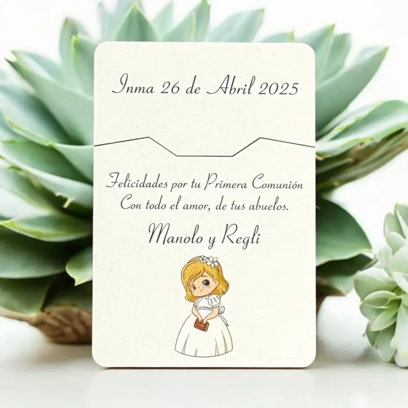 caja tarjeta regalo personalizado