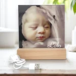 lampara personalizada con foto