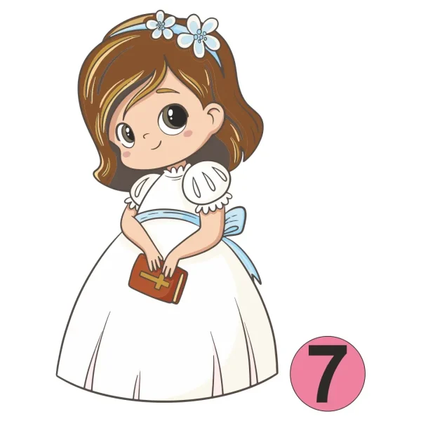 nina castana modelo 7