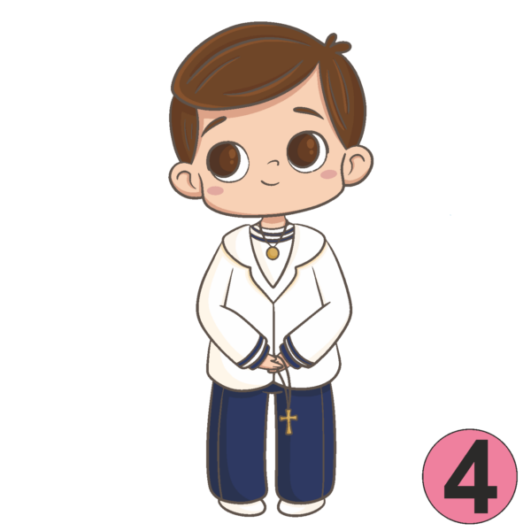 nina y nino comunion 4