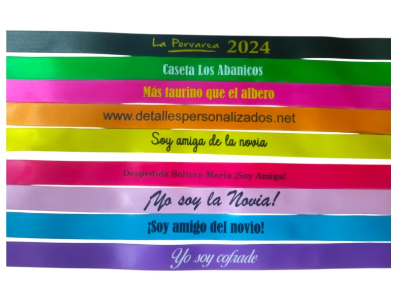 pulseras de tela personalizadas