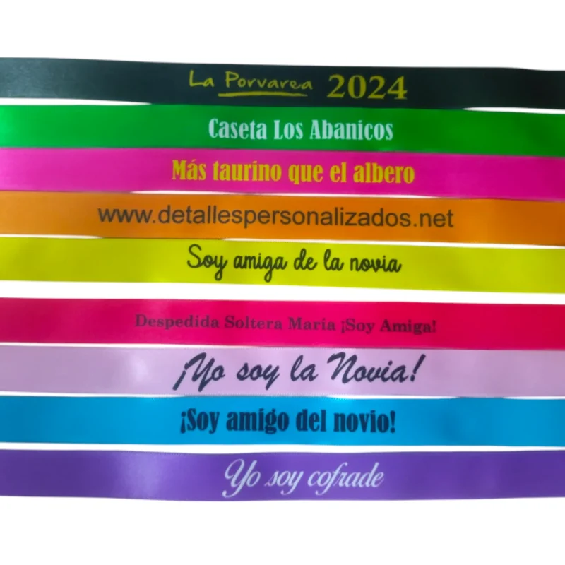 pulseras de tela personalizadas