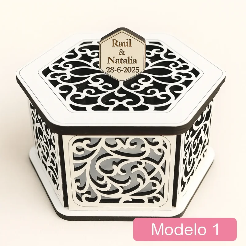 caja madera personalizada para bodas modelo1