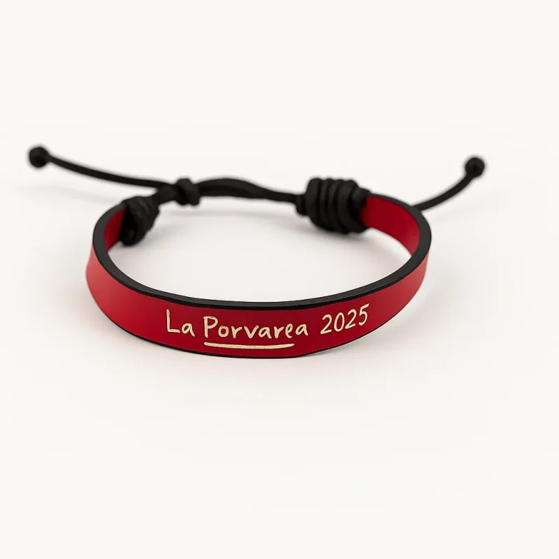 pulsera polipiel personalizada