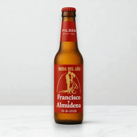pegatina cruzcampo personalizada