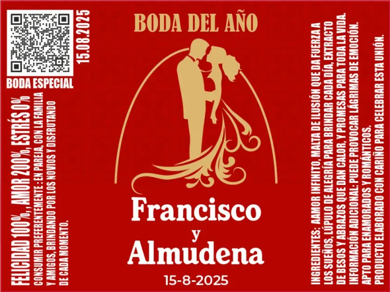 pegatina cruzcampo personalizada completa