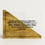 reconocimiento madera metacrilato
