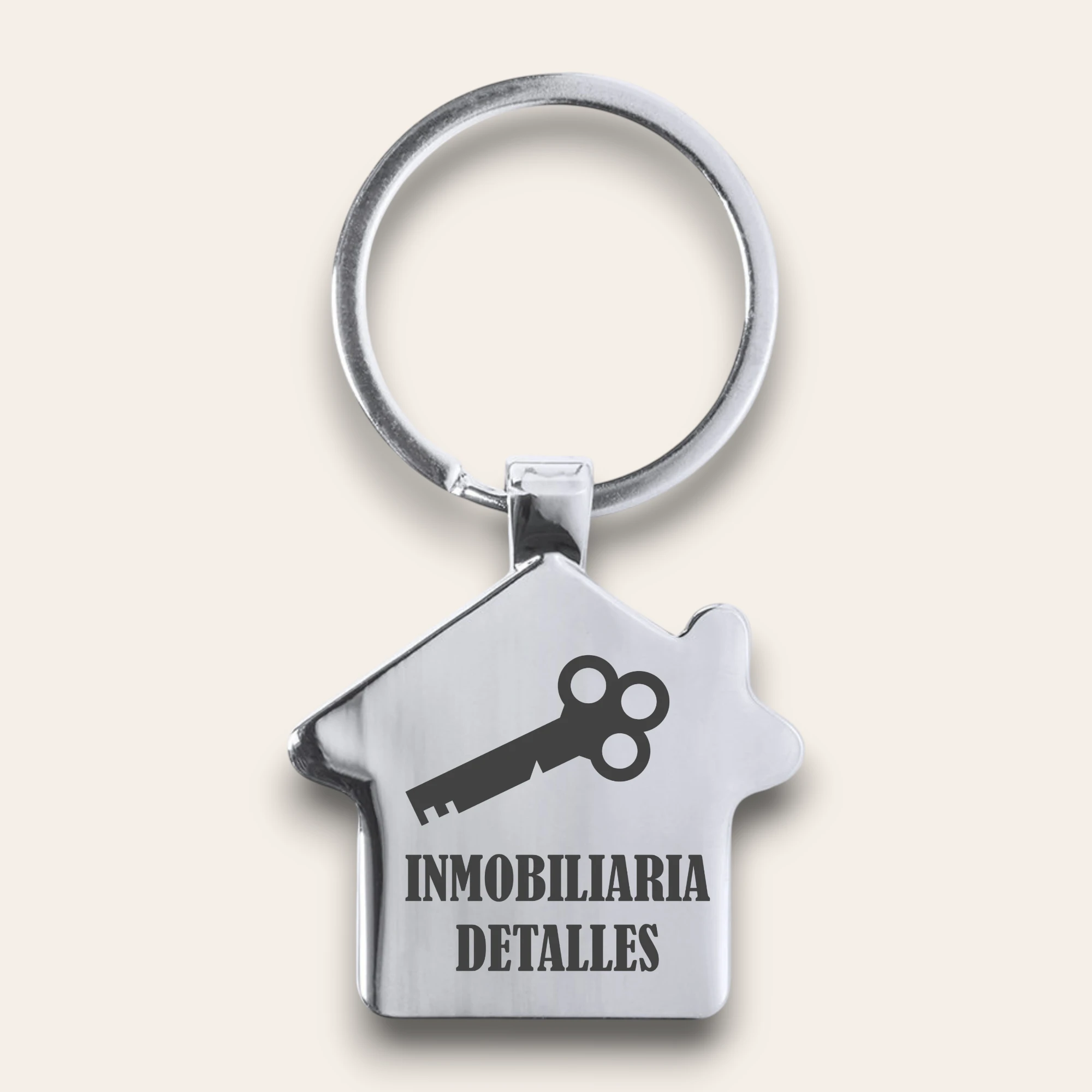 llavero casa mader y metal grabado photoroom