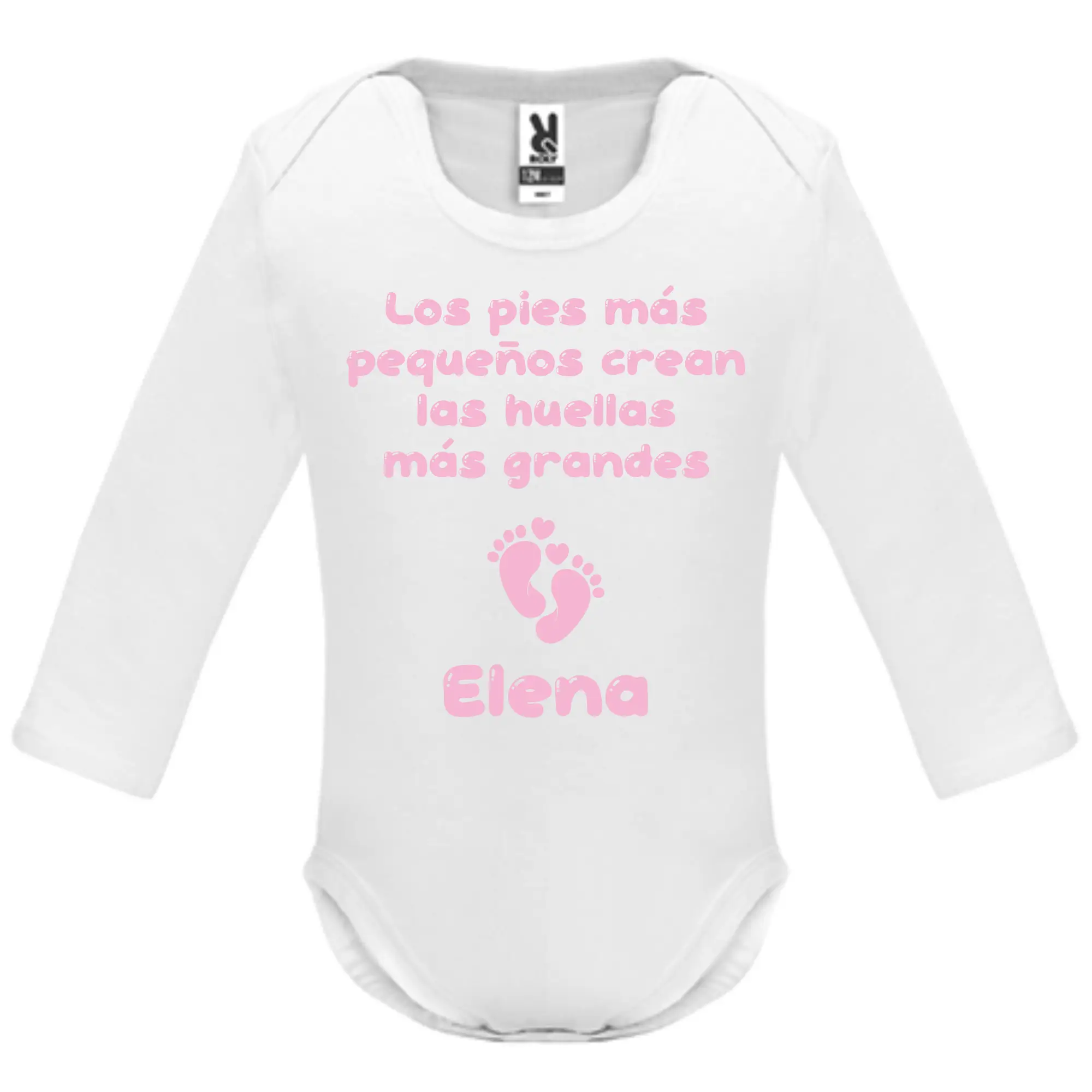 body personalizado padres manga larga 1