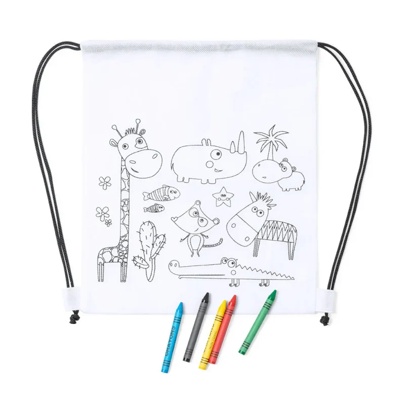 mochila para pintar colores