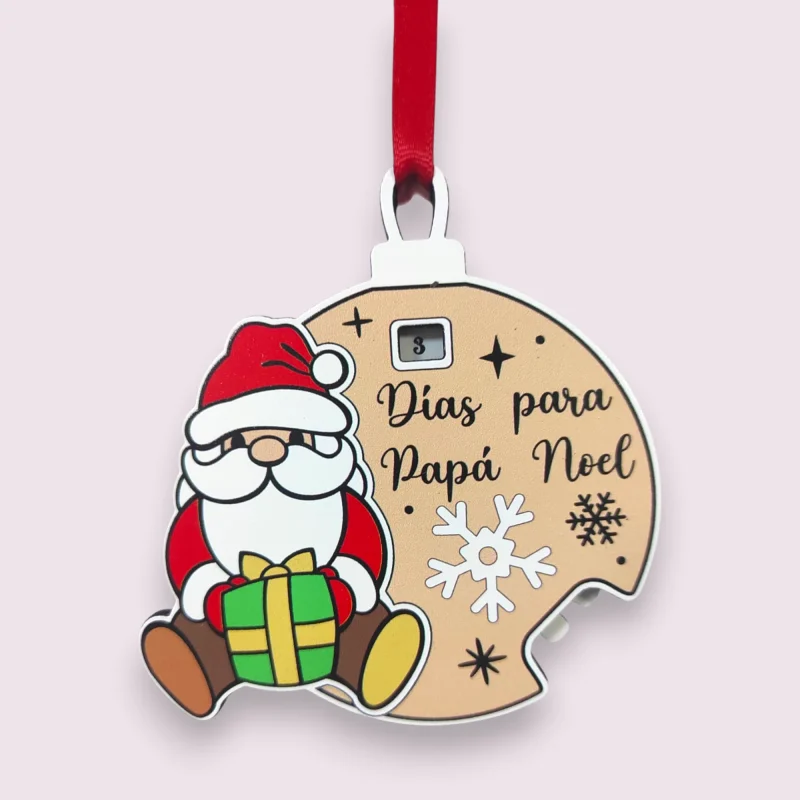 bola navidad cuenta atras papa noel
