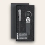 Set ejecutivo personalizado bolígrafo y llavero