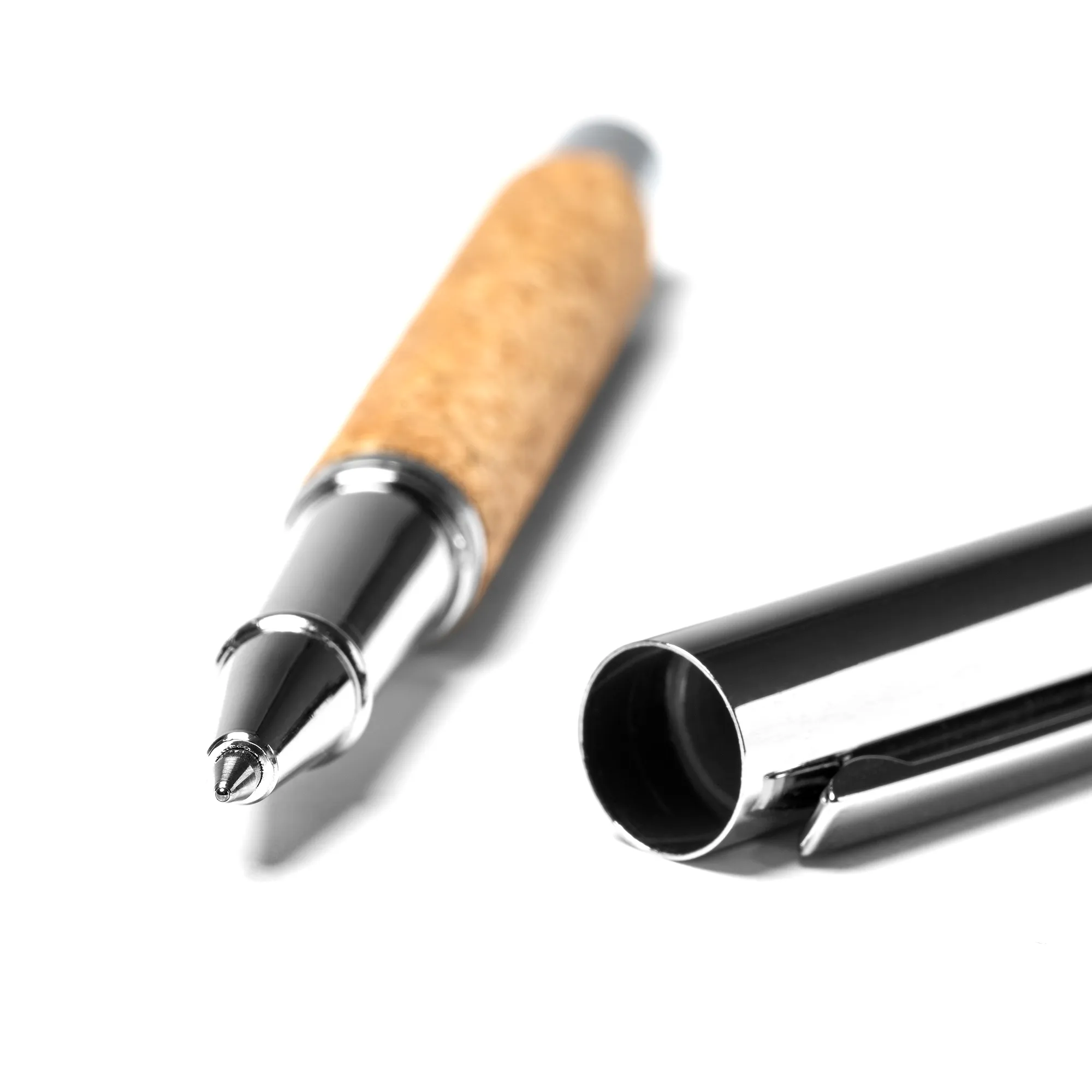 boligrafo metal corcho 01