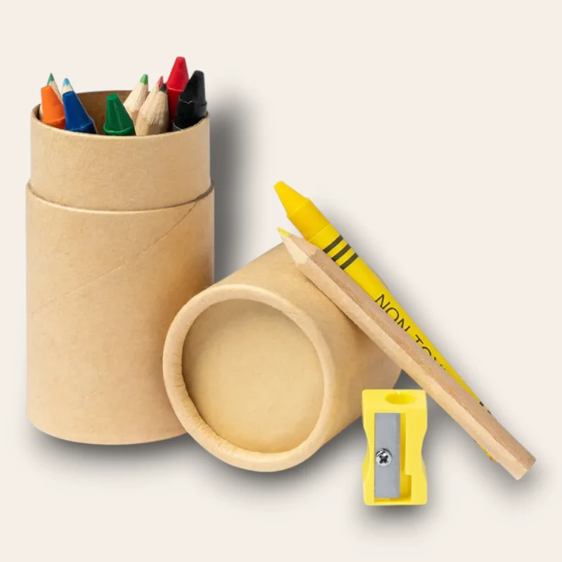 estuche redondo colores comunion