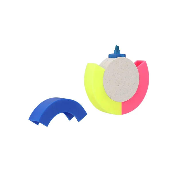 marcador fluorescente redondo personalizado