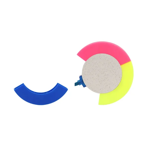 marcadores fluorescentes redondos personalizados