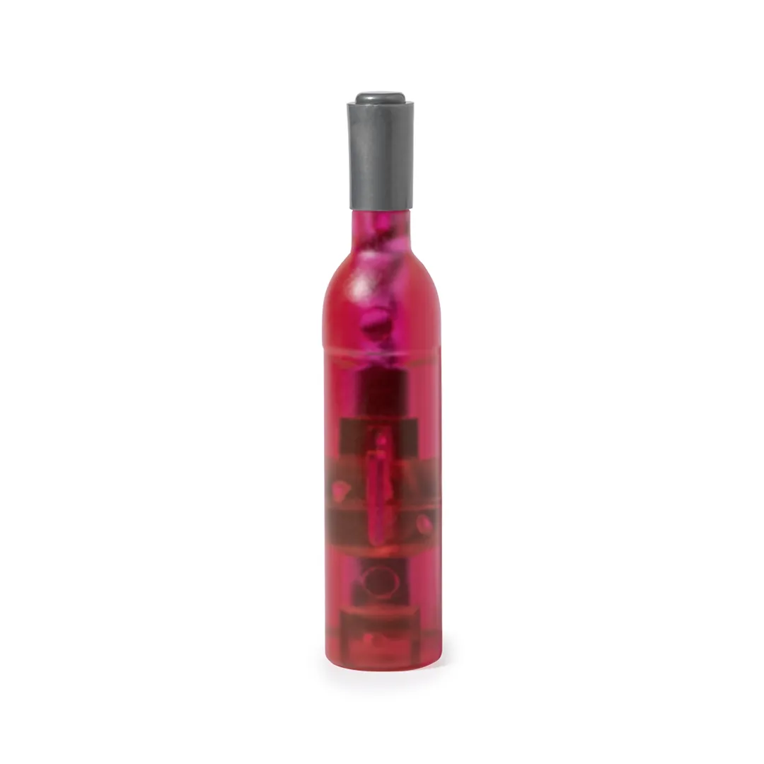 sacacorchos personalizado botella rosa