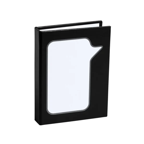 bloc de notas comic negro