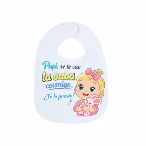 babero personalizado nina