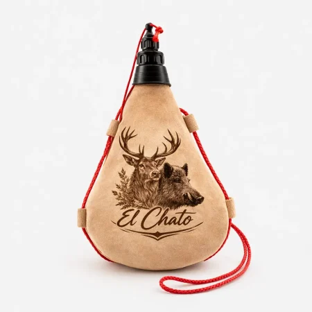 bota vino piel personalizada grabado