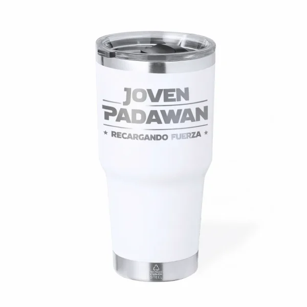 joven padawan recargando fuerza