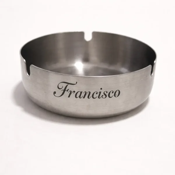 cenicero acero personalizado 06
