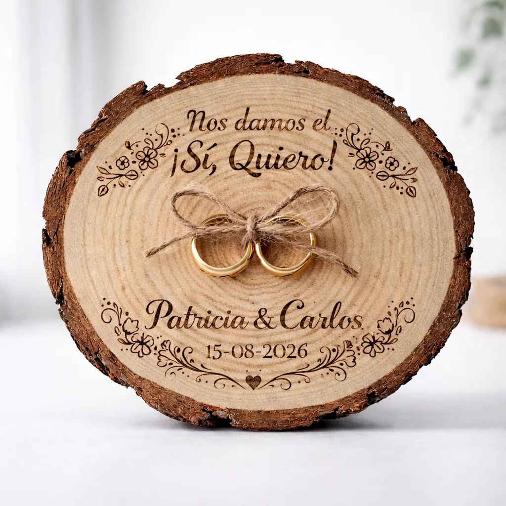 rodaja madera personalizada alianza 3