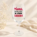 Copa Vino Personalizada día de la Madre