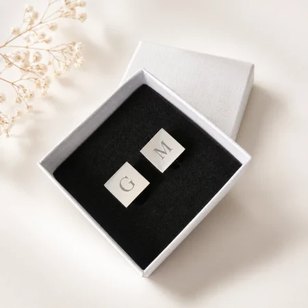 gemelos personalizados cuadrados