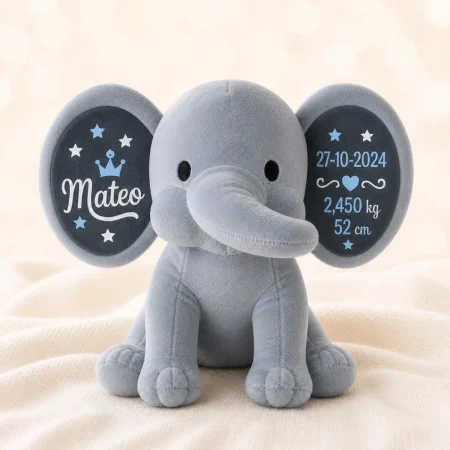 elefante personalizado gris gris oscuro