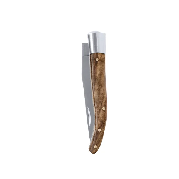 navaja empunadura madera