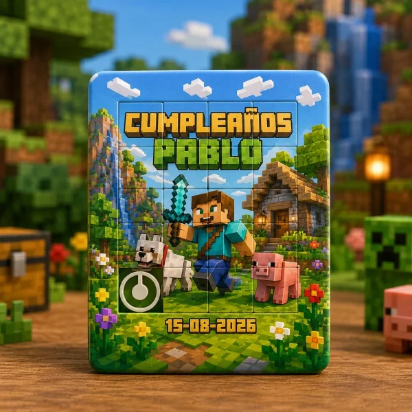 rompecabezas personalizado cumpleanos