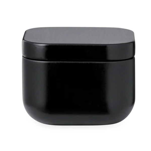 vela tarro metal negro